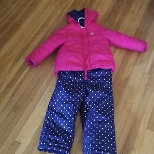 Girls snowsuit set